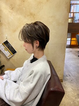 トト 船橋店(toto.) 黒髪/グレーベージュ/レイヤーロング/前髪パーマ[西船橋/津田沼]