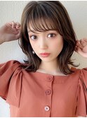 大人かわいい似合わせカット/こなれミディ/美髪/くびれヘア/新宿
