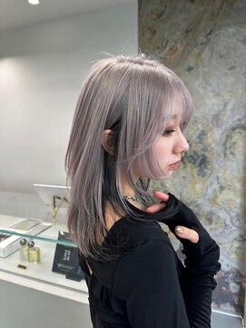 ソル 栄矢場町(SOL) 切りっぱなしボブ/美髪/ピンクブラウン[栄駅/矢場町駅]