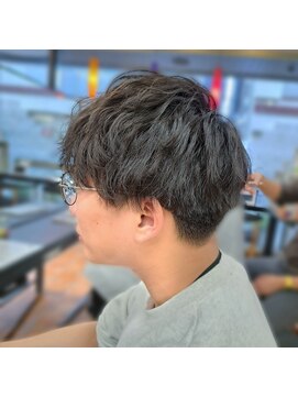 ルナ 大船店(LUNA) 刈り上げマッシュ/アイロン波巻き