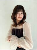 レイヤーカット/セミロング/艶カラー/学割U24