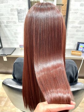 ベルシュヴー(belles cheveux) 艶々チェリーピンクブラウン