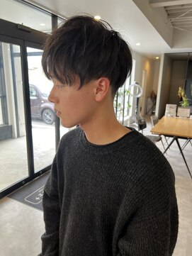ナンバー(number+) 爽やかショートの刈り上げマッシュ