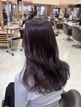 ゼスト 吉祥寺店(ZEST) 【籠倉】ブリーチなしカシスブラウン/吉祥寺