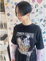 刈り上げ×前下がり