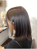 ギャップが可愛いインナーカラ