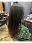 【ロングレイヤー×トリートメント】ウェットヘア/鎌取/林愛華