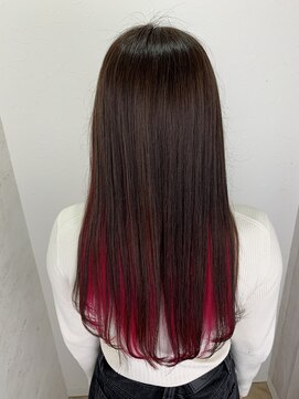 シエル 立川店(CIEL) 《CIEL由井》インナーカラー×ピンク