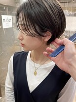 エルランカ(L.lanka)&nbsp;ハンサムショート/ニュアンスパーマ/ベージュカラー/マッシュ