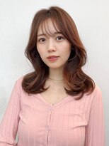 ロンド ボーイ 表参道(Lond BOY)&nbsp;ウェーブミディアム×髪質改善ブリーチなし韓国へア[表参道]