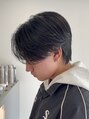 ファースト 明大前店(First)&nbsp;"ナチュラルセンターパート"「美」シルエットはカットが大切。