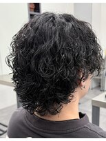 ノイセル 心斎橋(Noisyle)&nbsp;サーフカール×センターパート×海外ヘア