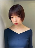 コンパクトショートボブ/レイヤーボブ