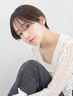 前髪縮毛矯正(目尻～目尻の間の範囲)＋前髪カット　5900