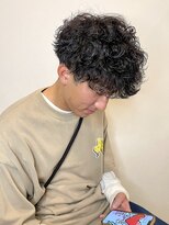 ラフ バイ マグ 南松本(R.A.F. by Mag)&nbsp;松本波巻きスパイラルツイスパサーフカールマッシュウルフ20代