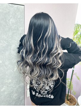 ガルボヘアー 心斎橋店(garbohair) 派手髪対応×プリン隠しロング