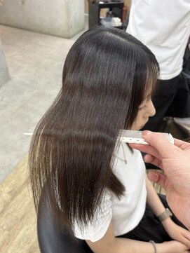 ロンドシエル 横浜(Lond ciel) くびれヘア/髪質改善/縮毛矯正/レイヤーカット/韓国/顔周り/横浜