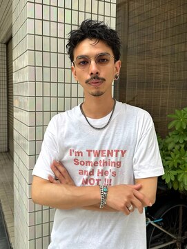 ヒュージ 表参道(huge) メンズパーマ /フェザーショート /スパイキーショート