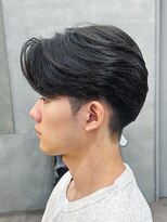 トゥイン 八王子(TWIN)&nbsp;メンズ刈り上げセンターパートフェザーパーマ