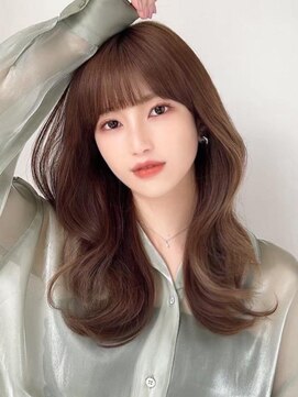 アフロート エル 錦糸町(AFLOAT L) 30代小顔に見えるくびれヘアレイヤー × オリーブグレージュ