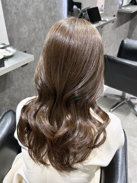 エースヘアー(A.hair) ブラウンベージュ/レイヤーカット/髪質改善トリートメント