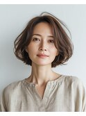 40代からの美容室「bifino Rilune」ヘアカタログ