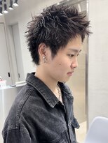 リベル(LIBER)&nbsp;カット＋ピンパーマ【八王子駅/メンズサロン/men's/メンズカット