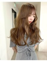 ニコフクオカヘアーメイク(NIKO Fukuoka Hair Make)&nbsp;【NIKO】ブリーチなしダブルカラー.ベージュ.顔まわりカット