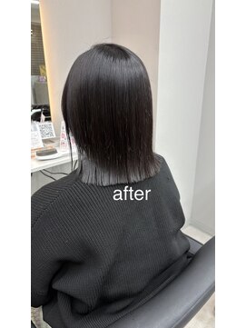 ［222豊田］髪質改善トリートメント×カット×艶カラー
