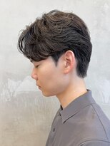 エリマバイフィフス 調布(elima by fifth) 調布メンズパーマニュアンスパーマフェザーパーマセンターパート