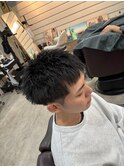 MEN’S HAIR/波巻ツイストスパイラル/フェザーパーマ/船橋