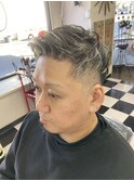 テーパーフェード×2ブロ メッシュ 【HOWDY前橋店】
