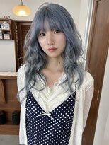 リヴ オオサカ(LIV OSAKA)&nbsp;ペールブルー/アイスブルー/水色/トリプルカラー/夏カラー