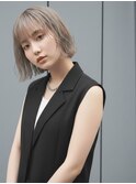 くびれ/レイヤーカット/切りっぱなしボブ/川越/シースルー/前髪
