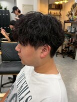 フゥ 宇都宮戸祭(FeU)&nbsp;宇都宮メンズカットメンズパーマ波巻きスパイラルパーマツイスパ