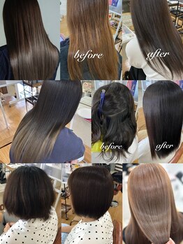 ヘアー グリース(hair GREASE)の写真/これはすごい!と驚くほどに髪が若々しく健康的な印象に◎スウェルケアトリートメントでエイジングヘア改善