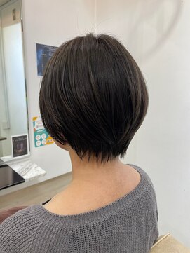 ヘアーメイク ニューヨーク 千駄木店(Hair Make NEWYORK) 骨格補正ショートスタイル