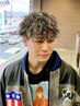 【ご新規様平日限定】メンズカット+パーマ+ハイライト ¥20,000