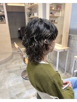 ほきもと美容室&nbsp;ウルフパーマ