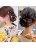 ♪夏休み限定♪浴衣+ヘアセット5000円電話予約【8月23日まで特別クーポン】