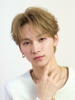 アロ 渋谷(Alo)&nbsp;ブロンドベージュ×韓国センターパート