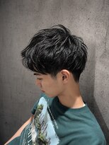 クイル(quill)&nbsp;メンズカット#梅田#ツーブロック#センターパート