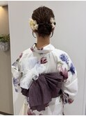 浴衣着付け/ヘアセット/横浜美容室