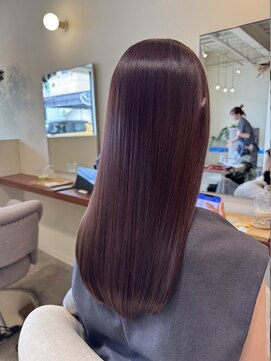 ミントリーフ 田中店(Mint leaf) 【髪質改善】艶カラーエステ ヘッドスパ
