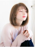 内巻きワンカールボブ☆