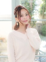 オーブ ヘアー アーチ 赤羽店(AUBE HAIR arch by EEM) 大人っぽいフェミニン♪ハーフアップアレンジ