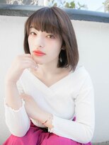 ルティア(Lutia) ボブ 簡単スタイリング 小顔