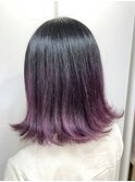 [アンククロス関内石原あゆみ]　プラムグラデーション