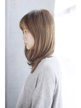 シュシュット(chouchoute) 吉祥寺3分/ウォーターフォール毛先パーマ黒髪ことりベージュ/116