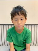 *サッカー少年にぴったりの前髪が邪魔にならないスタイル